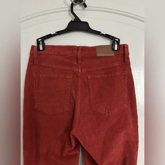 Madewell Cali Demi Boot Corduroy Cords Cropped Crops Flare Ankle Pants 26 - Picture 9 of 15